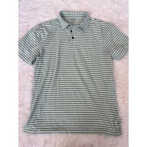 Fairlane men's sz. M classic striped polo. Great colors. Soft, comf. Nt desc